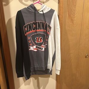 Cincinnati Bengals Colorblock Hoodie